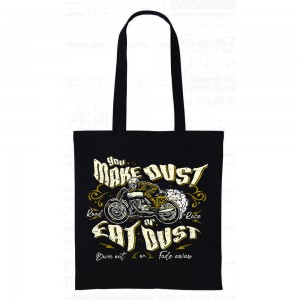 Dragstrip Clothing Eat Dust Back Tote Bag